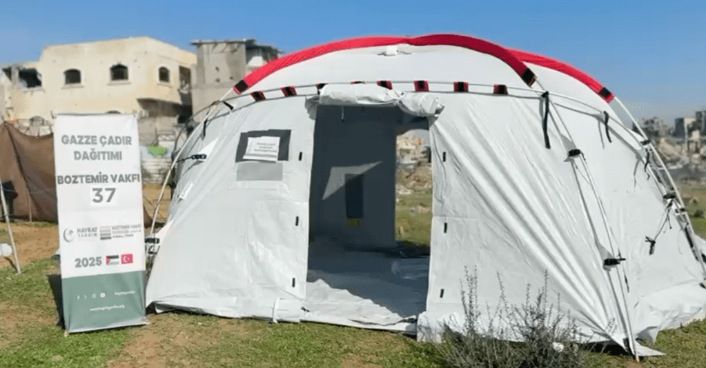 Gazze Çadır Dağıtımı